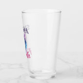 Sigma Vrouw Wolf Lone Loner Meme Glas (Links)