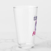Sigma Vrouw Wolf Lone Loner Meme Glas (Rechts)