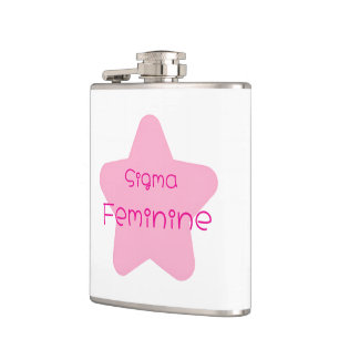 Sigma Vrouwelijke Flacon met Vinyl Bekleding