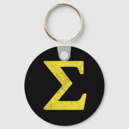 Sigma - Wiskunde Symbolen Sleutelhanger