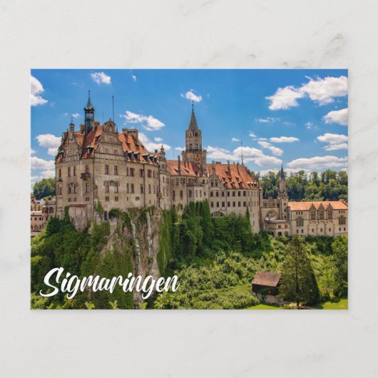 Sigmaringen Castle, Germany Briefkaart (Voorkant)