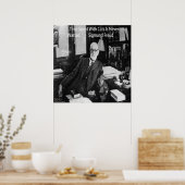 Sigmund Freud Au Bureau & Cat Cat Cat Poster (Cuisine)