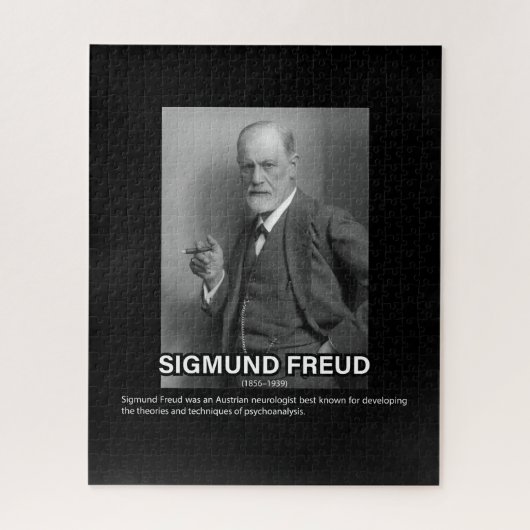 Sigmund Freud Biography Legpuzzel (Verticaal)