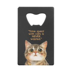 Sigmund Freud kattenquote Kredietkaart Flessenopener