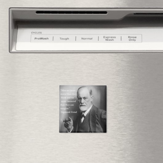 Sigmund Freud Magnet de citation (In Situ (Lave-vaisselle))
