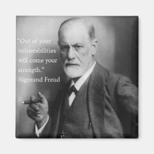 Sigmund Freud Quote Magnet 3 Magneet