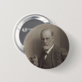 Sigmund Freud Ronde Button 5,7 Cm (Voorkant /achterkant)