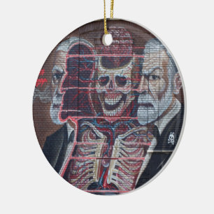 Sigmund Freud Street Art Keramisch Ornament