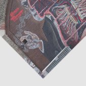 Sigmund Freud Street Art Tissuepapier (Detail)