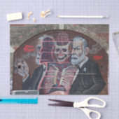 Sigmund Freud Street Art Tissuepapier (Craft)