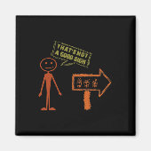 Sign Language ASL American Hand Talking Awareness Magneet (Voorkant)