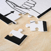 SIGN LANGUAGE puzzel (Zijkant)