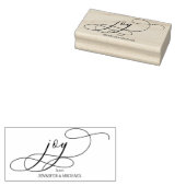 Sign Minimal Joy Christmas Rubberstempel (Gestempeld)