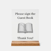 Sign the Guest Book clear (Recto)