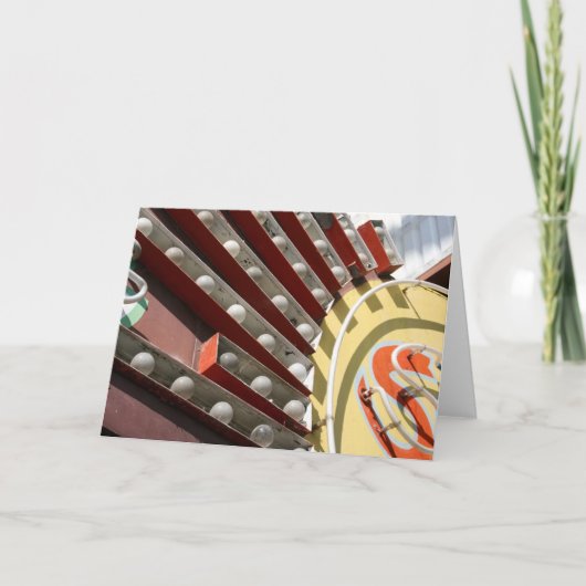 sign-vintage kaart (Voorkant)