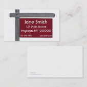 Sign Visitekaartje (Voorkant / Achterkant)