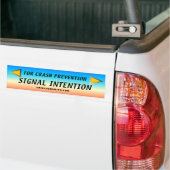 SIGNAAL-INTENTIE BUMPERSTICKER (Op Truck)