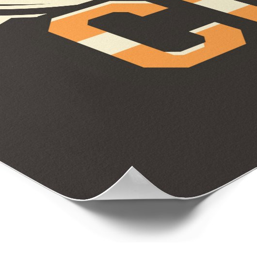 Signaal videospelconsole Retro Poster (Hoek)