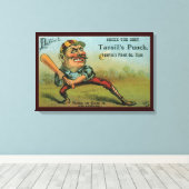 signaaletiket, sporthonkbal Tansill Punch Canvas Afdruk (Insitu (Houten vloer))