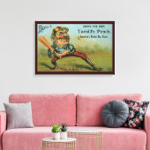 signaaletiket, sporthonkbal Tansill Punch Canvas Afdruk (Insitu (Woonkamer))