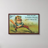 signaaletiket, sporthonkbal Tansill Punch Canvas Afdruk (Voorkant)