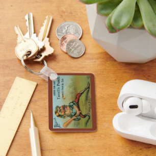 signaaletiket, sporthonkbal Tansill Punch Sleutelhanger