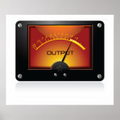 Signaalmeter Poster (Voorkant)