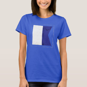 Signaalvlag (Nautisch letter "A") T-shirt