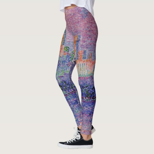 Signac's Le Château des Papes Leggings (Links)
