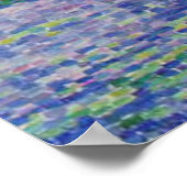 Signac's Le Château des Papes Poster (Hoek)