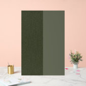 Signal Acrylique Bruit Vert Moss À Double Tone (Pe (Mariage)