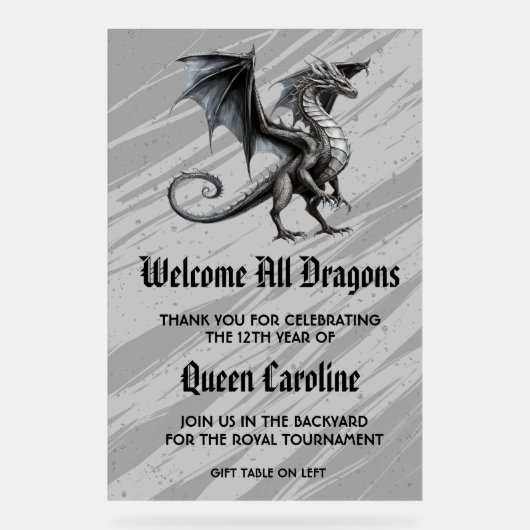 Signal acrylique d'anniversaire appelant tous les  (Recto)