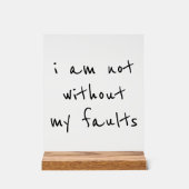 Signal acrylique défectueux (Recto)