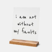 Signal acrylique défectueux (Angle)