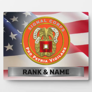 Signal Corps Fotoplaat