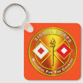 Signal Corps Sleutelhanger (Voorkant)
