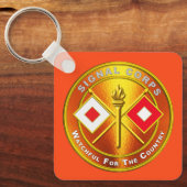 Signal Corps Sleutelhanger (Voorkant)