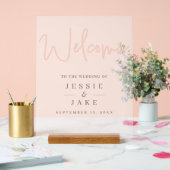 Signal d'accueil mariage à effet opaque (Mariage)