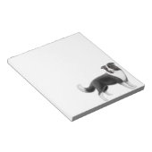 Signal d'alerte Collie Chien Bloc-notes (Incliné)