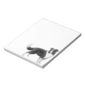 Signal d'alerte Collie Chien Bloc-notes (Tourné)