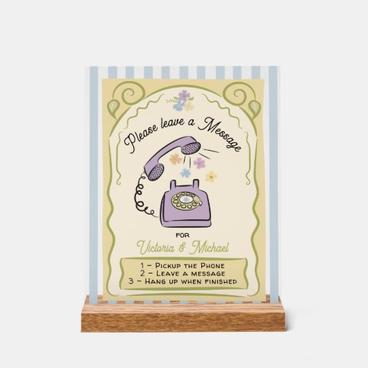 Signal de message téléphonique pour la douche mari (Recto)