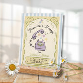 Signal de message téléphonique pour la douche mari