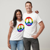 Signal de paix LGBT T-Shirt (Unisexe)