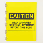 Signal de prudence Porter un appareil respiratoire (Devant)