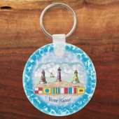 Signal Flags Lighthouse Sleutelhanger (Voorkant)