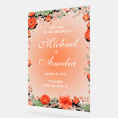 Signal Mariage de bienvenue italien Coucher de sol (Angle)