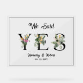 Signal Mariage De Fleurs D'Été Tropicales (Recto)