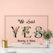 Signal Mariage De Fleurs D'Été Tropicales (Mariage)