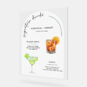 Signal mariage de son et de ses boissons (Angle)
