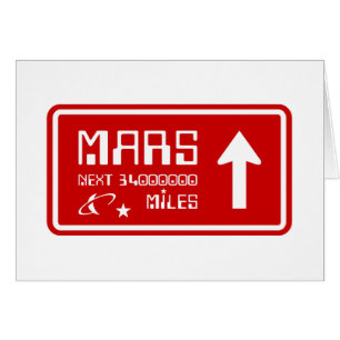Signal routier de Mars
